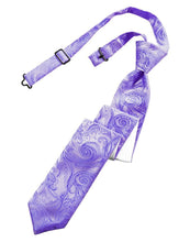 Load image into Gallery viewer, Cardi Pre-Tied Freesia Tapestry Skinny Necktie