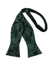 Load image into Gallery viewer, Cardi Self Tie Holly Tapestry Bow Tie