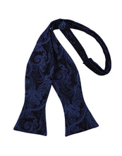 Load image into Gallery viewer, Cardi Self Tie Marine Tapestry Bow Tie