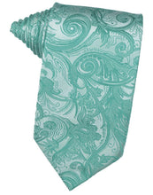 Load image into Gallery viewer, Cardi Self Tie Mermaid Tapestry Necktie