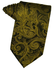 Load image into Gallery viewer, Cardi Self Tie New Gold Tapestry Necktie