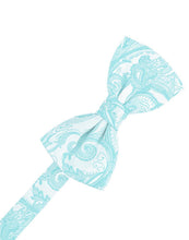Load image into Gallery viewer, Cardi Pre-Tied Pool Tapestry Bow Tie