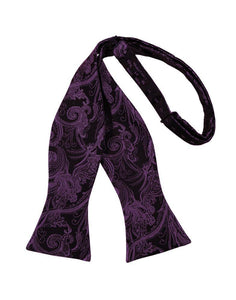 Cardi Self Tie Wine Tapestry Bow Tie