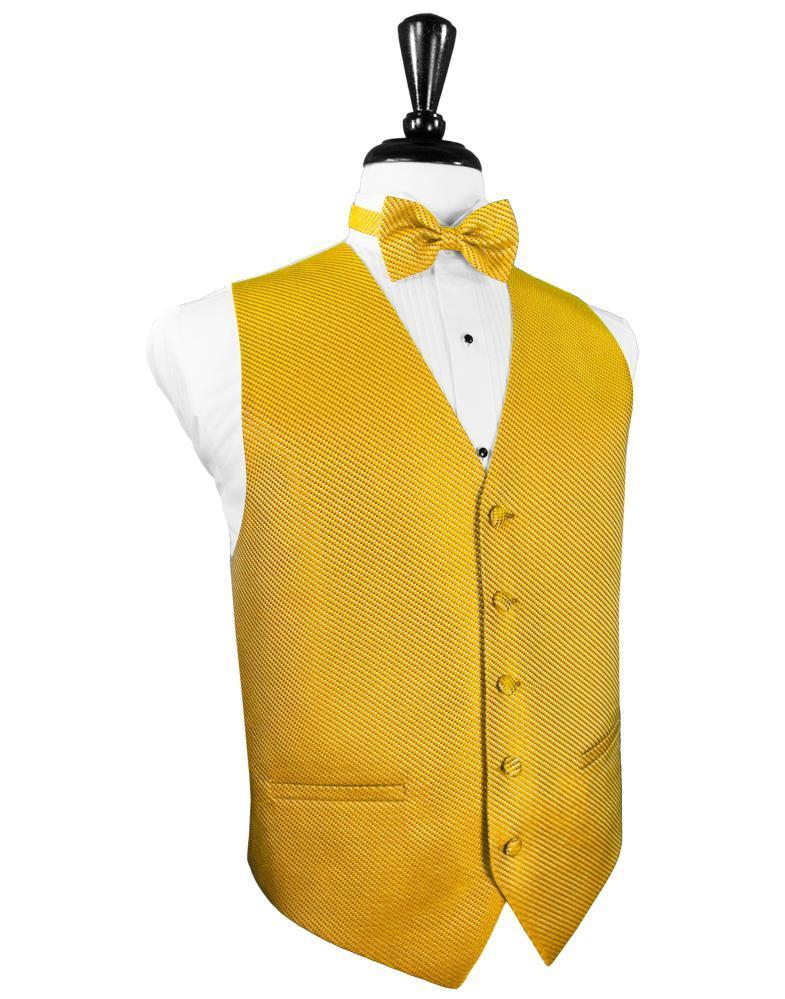 Cardi Gold Venetian Tuxedo Vest