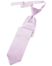 Load image into Gallery viewer, Cardi Pre-Tied Lavender Venetian Necktie