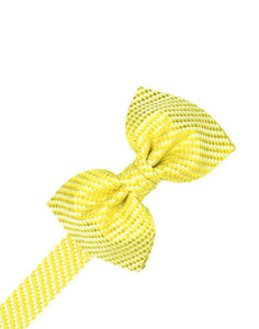 Cardi Lemon Venetian Bow Tie