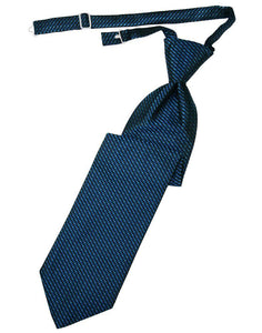 Cardi Pre-Tied Royal Blue Venetian Necktie