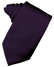 Load image into Gallery viewer, Cardi Amethyst Luxury Satin Necktie