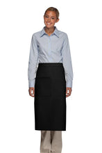 Load image into Gallery viewer, Cardi / DayStar Black Full Bistro Apron (1 Pocket)