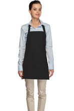 Load image into Gallery viewer, Cardi / DayStar Black Deluxe Deluxe Bib Adjustable Apron (3 Pockets)