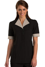 Load image into Gallery viewer, Edwards XXS Black Pinnacle Housekeeping Tunic