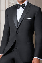 Load image into Gallery viewer, &quot;Kingston&quot; Black Tuxedo Jacket (Separates)