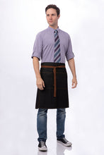 Load image into Gallery viewer, Chef Works Black Memphis  Bistro Apron