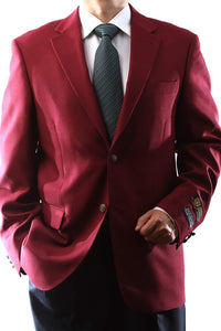 Bolzano "Alberto" Men's Burgundy Blazer