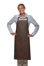 Load image into Gallery viewer, Cardi / DayStar Brown Deluxe Butcher Adjustable Apron (1 Pocket)