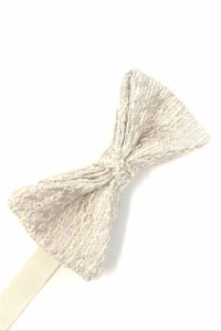 Cardi Winter White Laurent Bow Tie