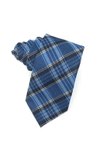 Load image into Gallery viewer, Cardi Blue Madison Plaid Necktie