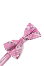 Load image into Gallery viewer, Cardi Pink Madison Plaid Bow Tie