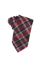Load image into Gallery viewer, Cardi Red Madison Plaid Necktie