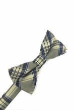 Load image into Gallery viewer, Cardi Pre-Tied Yellow Madison Plaid Bow Tie