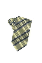 Load image into Gallery viewer, Cardi Yellow Madison Plaid Necktie