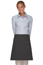 Load image into Gallery viewer, Cardi / DayStar Charcoal Half Bistro Apron (2 Patch Pockets)