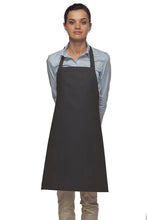 Load image into Gallery viewer, Cardi / DayStar Charcoal Deluxe Bib Adjustable Apron (No Pockets)