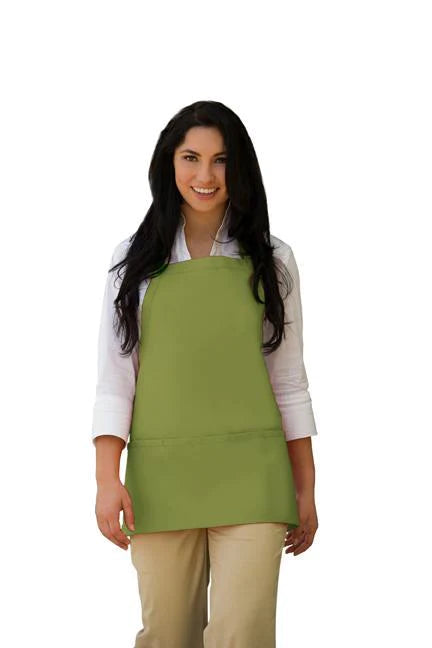 Cardi / DayStar Sage Deluxe Bib Adjustable Apron (3 Pockets)
