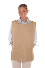 Load image into Gallery viewer, Cardi / DayStar Khaki Squared Cobbler With Rounded Neck Apron (2 Pockets)