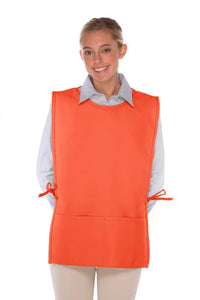 Cardi / DayStar Orange Squared Cobbler With Rounded Neck Apron (2 Pockets)