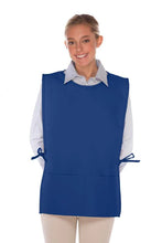 Load image into Gallery viewer, Cardi / DayStar Royal Blue Squared Cobbler With Rounded Neck Apron (2 Pockets)