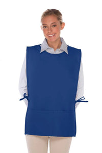 Cardi / DayStar Royal Blue Squared Cobbler With Rounded Neck Apron (2 Pockets)