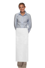 Load image into Gallery viewer, Cardi / DayStar White Bistro Apron (2 Pockets)