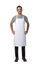 Load image into Gallery viewer, Cardi / DayStar White Bib Apron (No Pockets)