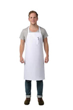 Load image into Gallery viewer, Cardi / DayStar White Pencil Pocket Bib Apron