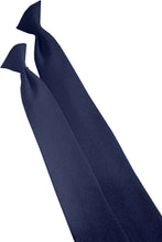 Load image into Gallery viewer, Edwards Navy Edwards Clip-On 22&quot; Tie