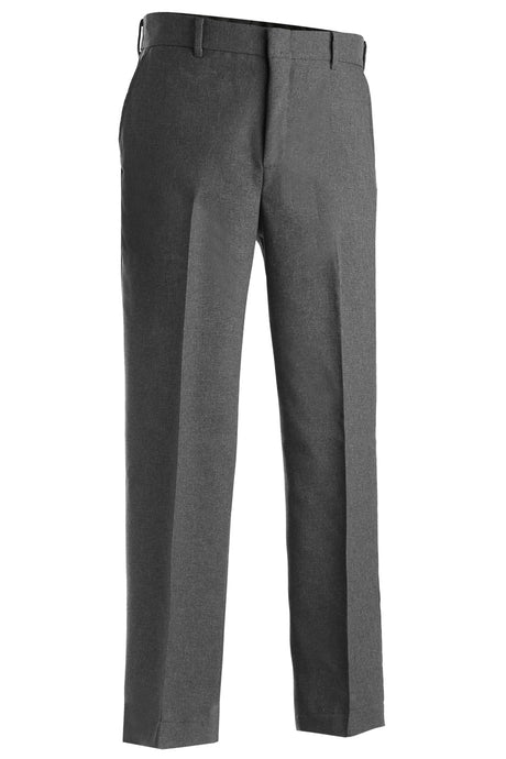 Edwards Men's Heather Grey Flat Front Security Pant