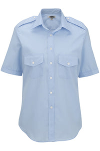 Edwards Women's Blue Short Sleeve Navigator Shirt