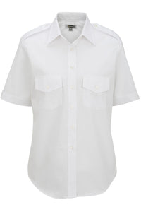 Edwards Women's White Short Sleeve Navigator Shirt
