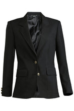 Load image into Gallery viewer, Edwards Women&#39;s Black Value Blazer