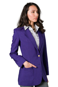 Executive Apparel 2 "Isabella" Women's Purple Blazer