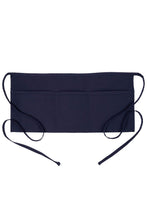 Load image into Gallery viewer, Fame Navy Waist Apron (3 Pockets)