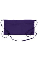 Load image into Gallery viewer, Fame Purple Waist Apron (3 Pockets)
