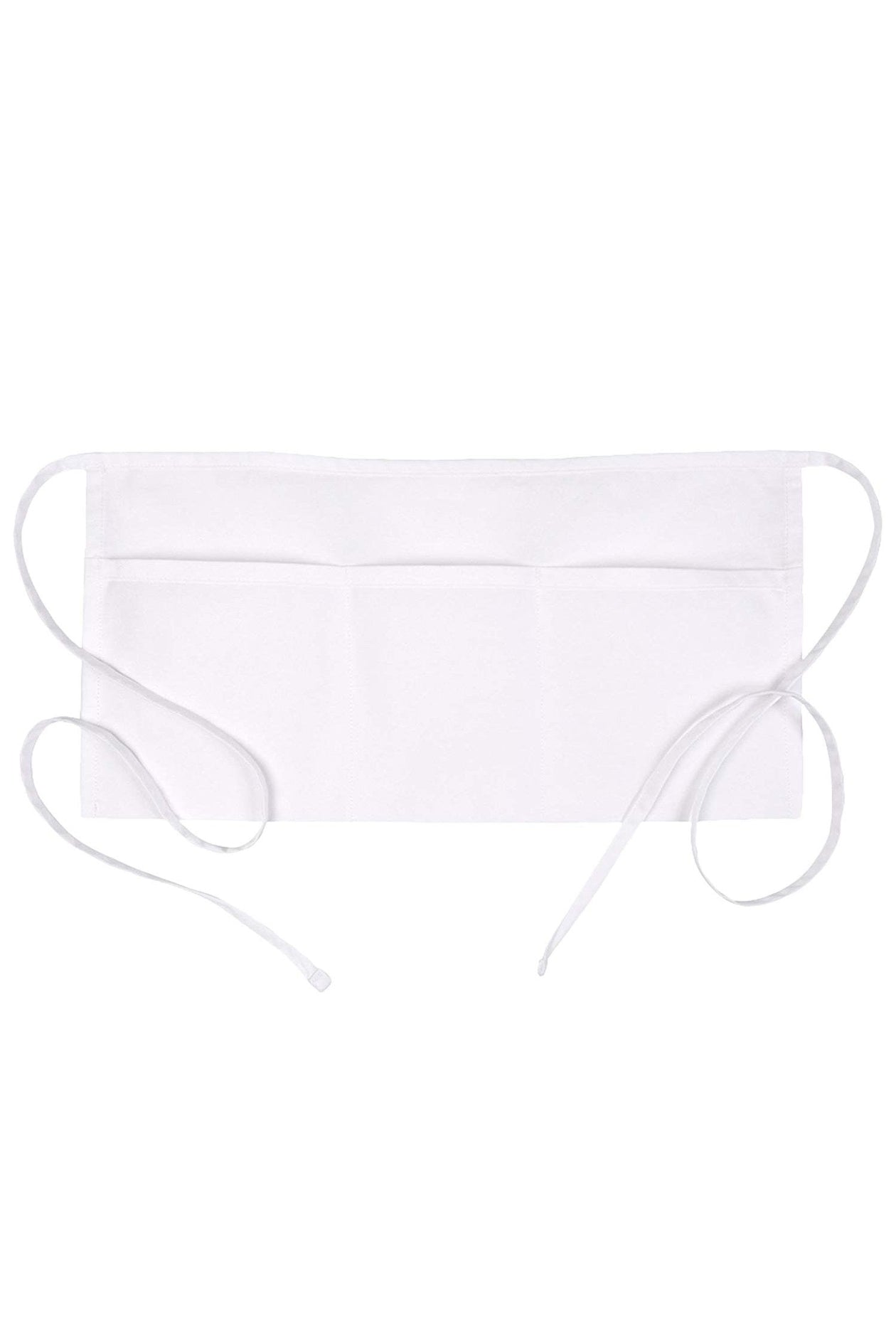 Fame White Waist Apron (3 Pockets)