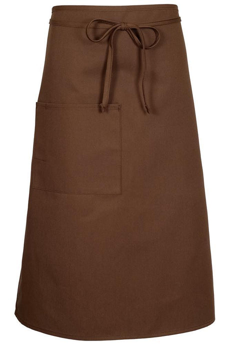 Fame Mocha Bistro Apron (1 Pocket w/ Pencil Divide)