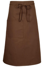 Load image into Gallery viewer, Fame Mocha Bistro Apron (1 Pocket w/ Pencil Divide)