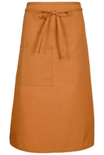 Load image into Gallery viewer, Fame Nutmeg Bistro Apron (1 Pocket w/ Pencil Divide)