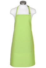 Load image into Gallery viewer, Fame Lime Bib Adjustable Apron (2 Pockets)