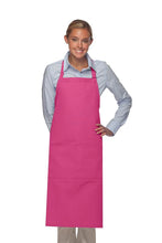 Load image into Gallery viewer, Cardi / DayStar Hot Pink Deluxe XL Butcher Adjustable Apron (2 Pockets)