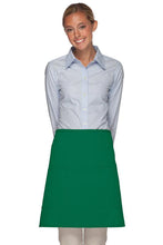 Load image into Gallery viewer, Cardi / DayStar Kelly Half Bistro Apron (2 Patch Pockets)